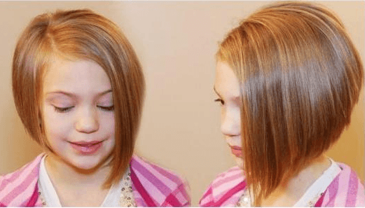 cabelo curto infantil feminino