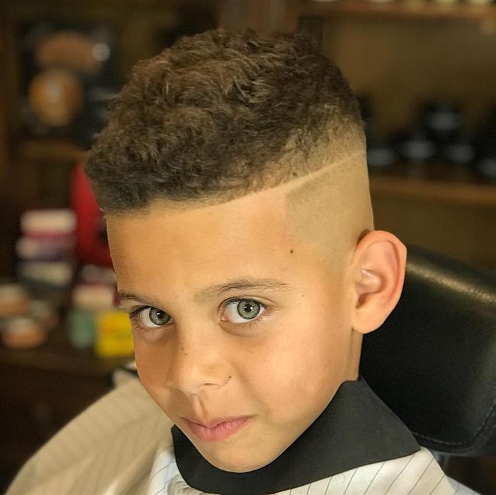 cortes de cabelo masculino infantil com desenho