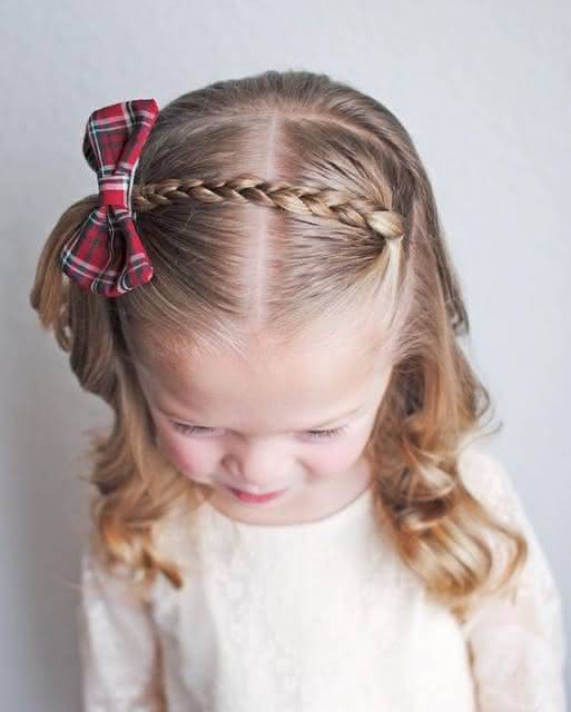 Penteado Infantil Rápido e Fácil com Tranças Simples  Quick & Easy  Hairstyles with Braids for Girls 